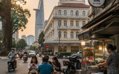 Exploring Saigon in Vietnam